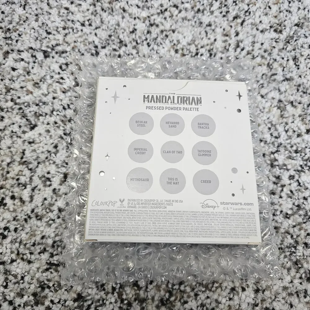 ColourPop x Star Wars The Mandalorian Pressed Powder Palette NIB